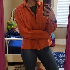 Orange Corduroy Jacket